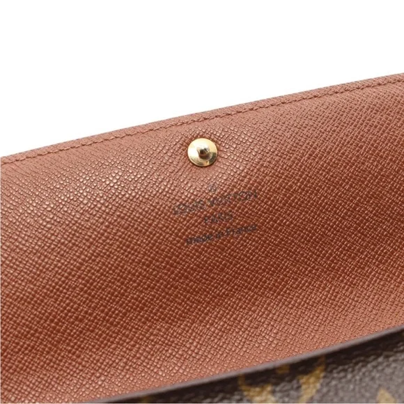 Louis Vuitton Monogram Sarah Wallet - Made in France - Authentic - Picture 4 of 8